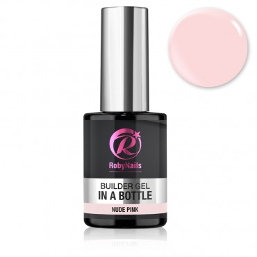 BUILDER GEL IN A BOTTLE NUDE PINK 14ml