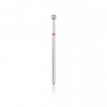 Diamantový nadstavec "Bur Ball" červený Ø3,5 mm
