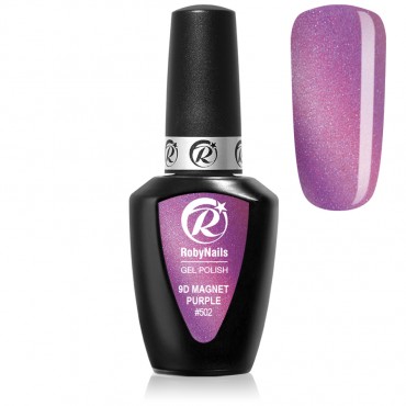 Gel Polish 9D Magnet Purple 8ml   