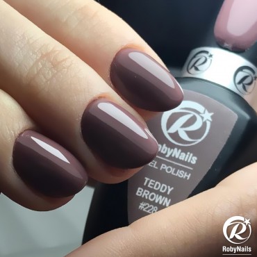 Gel Polish Teddy Brown